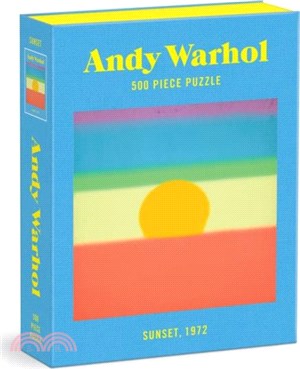 Andy Warhol Sunset 500 Piece Book Puzzle