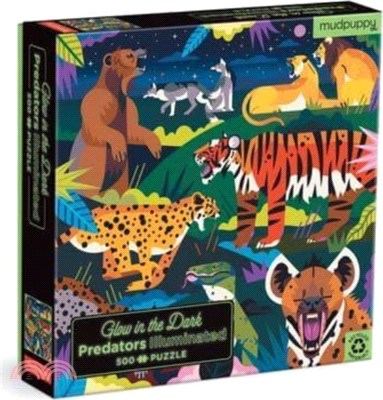 Predators Illuminated 500 Piece Glow in the Dark Puzzle