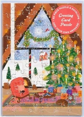 Joy Laforme Cozy Cabin Greeting Card Puzzle