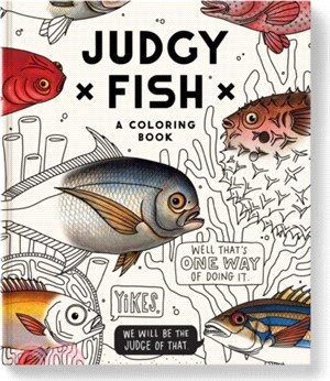 Judgy Fish Coloring Book