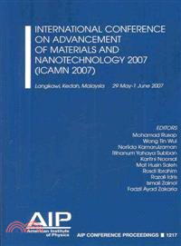 International Confrernce on Advancement of Materials and Nanotechnology 2007( ICAMN 2007)