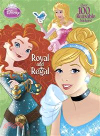 Royal and Regal Deluxe Reusable Sticker Book