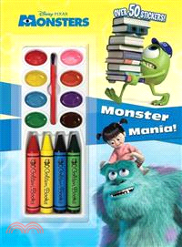 Monsters, Inc. Color and Paint Plus Stickers