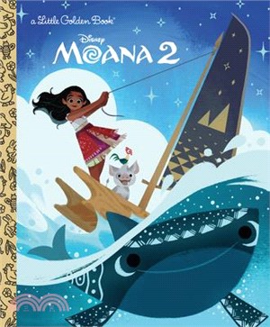 Disney Moana 2 Little Golden Book