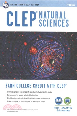 Clep Natural Sciences ─ Book + Unlimited Online Access
