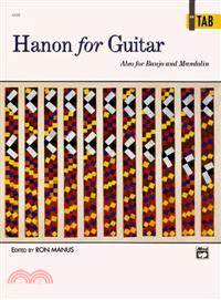 Hanon for Guitar in Tab