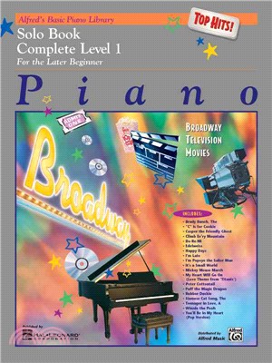 Alfred's Basic Piano Top Hits!―Solo Complete Level 1