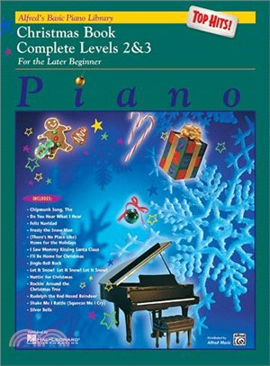 Alfred's Basic Piano Library ─ Christmas Book Complete Levels 2 & 3
