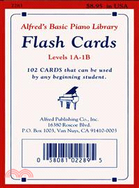 Alfred's Basic Piano Library Flash Cards Levels 1A-1B