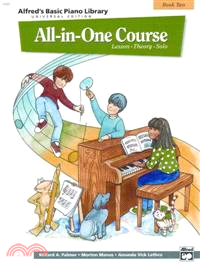 Alfred's Basic Piano Library All-in-One Course Book 2 ─ Lesson - Theory - Solo