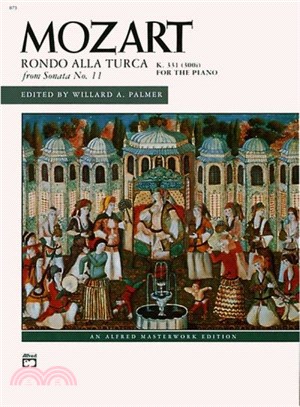 Rondo Alla Turca ─ From Sonata No. 11, K. 331 (300i) for the Piano