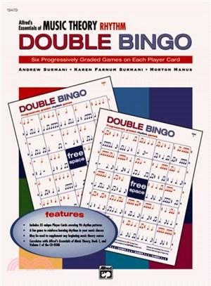 Alfred's Essentials of Music Theory Rhythm, Double Bingo ─ Six Progessively Graded Games on Each Player Card