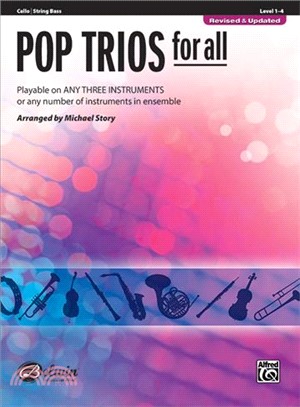 Pop Trios for All ─ Cello/ String Bass, Level 1-4