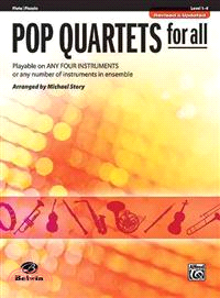 POP Quartets for All ─ Flute, Piccolo, Level 1-4