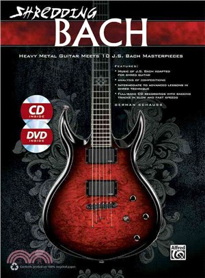 Shredding Bach ─ Heavy Metal Guitar Meet 10 J. S. Bachmasterpieces