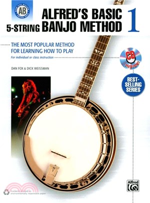 Alfred's Basic 5-String Banjo Method ─ The Most Popular Method for Learning How to Play