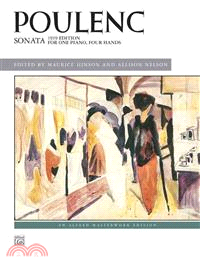 Poulenc - Sonata For One Piano, Four Hands ─ 1919 Edition