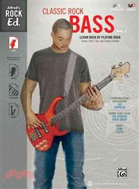 Classic Rock Bass ― Easy Bass Tab, Book & Cd-rom