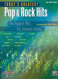 Today's Greatest Pop & Rock Hits ─ Big Note Piano