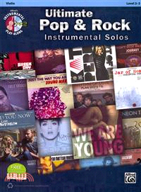 Ultimate Pop & Rock Instrumental Solos Violin, Level 2-3