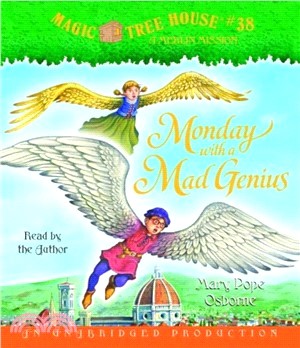 Magic Tree House #38: Monday with a Mad Genius (audio CD, unabridged)