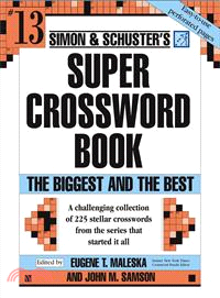 Simon and Schuster's Super Crossword Puzzle Book ─ The Biggest And the Best