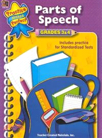 Parts of Speech - Nouns, Verbs, Adjectives, Grades 3 & 4