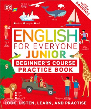 English for Everyone Junior: Beginner's Course Practice Book (平裝本)(美國版)*內附音檔網址