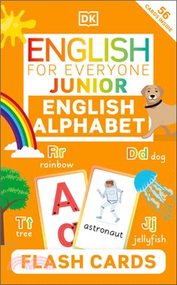 English for Everyone Junior English Alphabet Flash Cards (56 Cards Inside)(美國版)