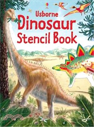 Dinosaur Stencil Book