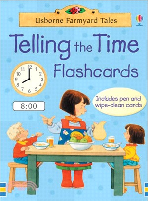 Farmyard Tales telling the time flashcards