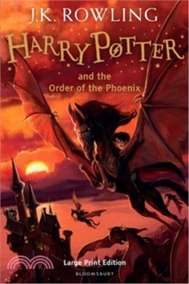 Harry Potter 5: The Order of the Phoenix Large Print ed