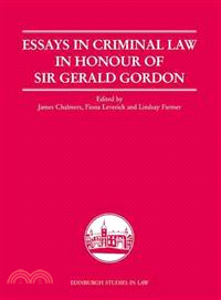 Essays in Criminal Law in Honour of Sir Gerald Gordon