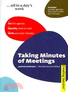 Taking Minutes of Meetings: The Sunday Times Edition