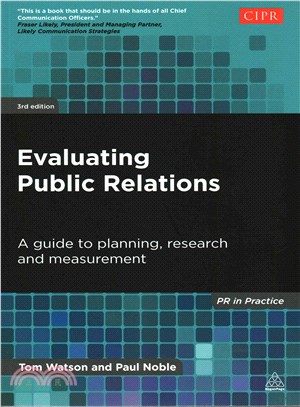 Evaluating Public Relations ─ A Guide to Planning, Research and Measurement