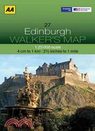 AA Walker's Map Edinburgh 27