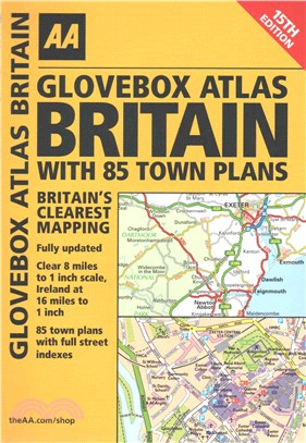 Glovebox Atlas Britain With 85 Town Plans
