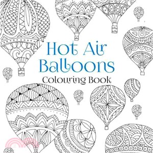 Hot Air Balloons Colouring Book