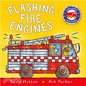 Flashing Fire Engines