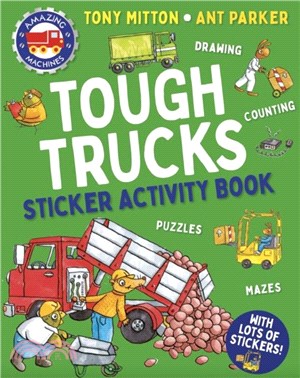 Amazing Machines Tough Trucks Sticker Activity Book