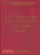 The History of the Book in the West ─ 1914-2000