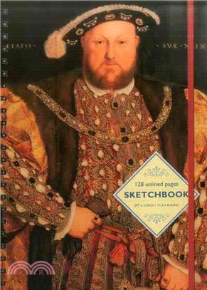 Sketchbook Henry VIII - Hans Holbein the Younger ― 128-page Unlined Pages