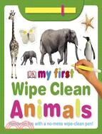 My First Wipe Clean Book Animals
