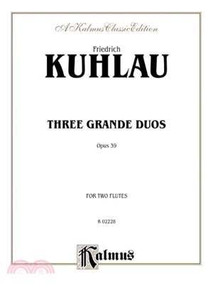 Three Grande Duos ─ Opus 39 for Two Flutes