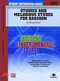 Student Instrumental Course, Studies and Melodious Etudes for Bassoon, Level II