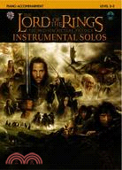 The Lord of the Rings, Instrumental Solos ─ Piano Accompaniment, Levels 2-3