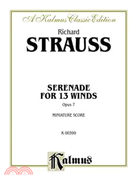 Serenade for 13 Winds, Opus 7 ─ Miniature Score: A Kalmus Classic Edition