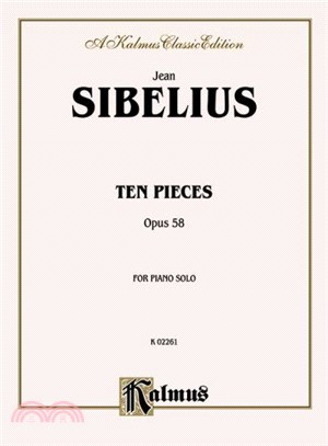 Ten Pieces, Op. 58 ─ Kalmus Edition