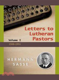 Letters to Lutheran Pastors—1948-1951