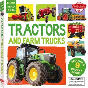 Tractors and Farm Trucks ─ Includes 9 Chunky Books